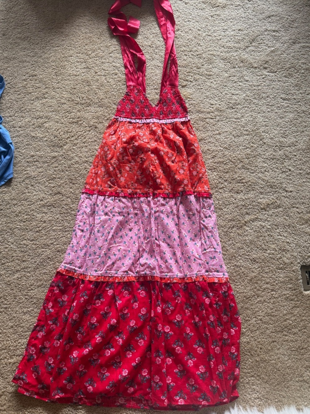 Altard State XS red patterned dress
